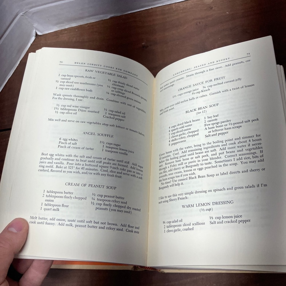 Helen Corbitt Cooks for Company 1974 First Printing Cookbook Illustrated HMCo - Picture 5 of 10